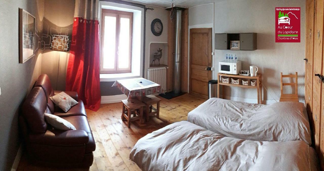 Au Coeur Du Lapidaire Septmoncel-Les-Molunes Esterno foto